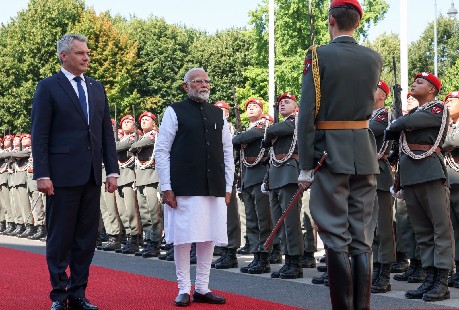 pm modi in austria